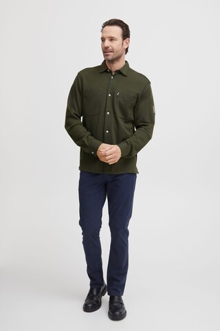 FQ1924 - Regular Fit Camisa 'Oliver' em verde