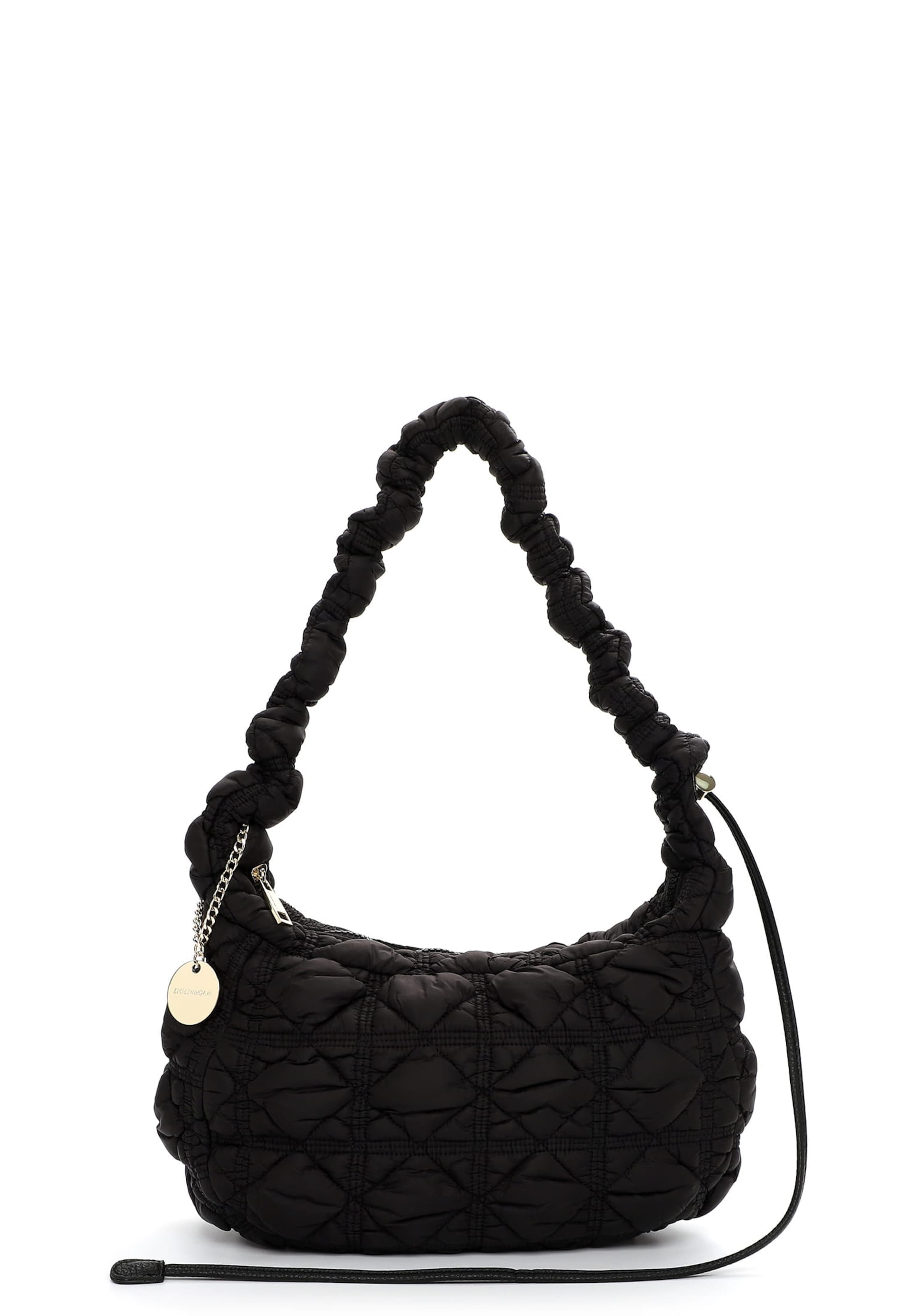 Emily & Noah Skuldertaske 'Hale' i sort: forside