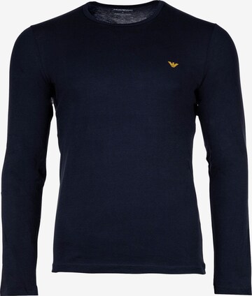 T-Shirt Emporio Armani en bleu : devant