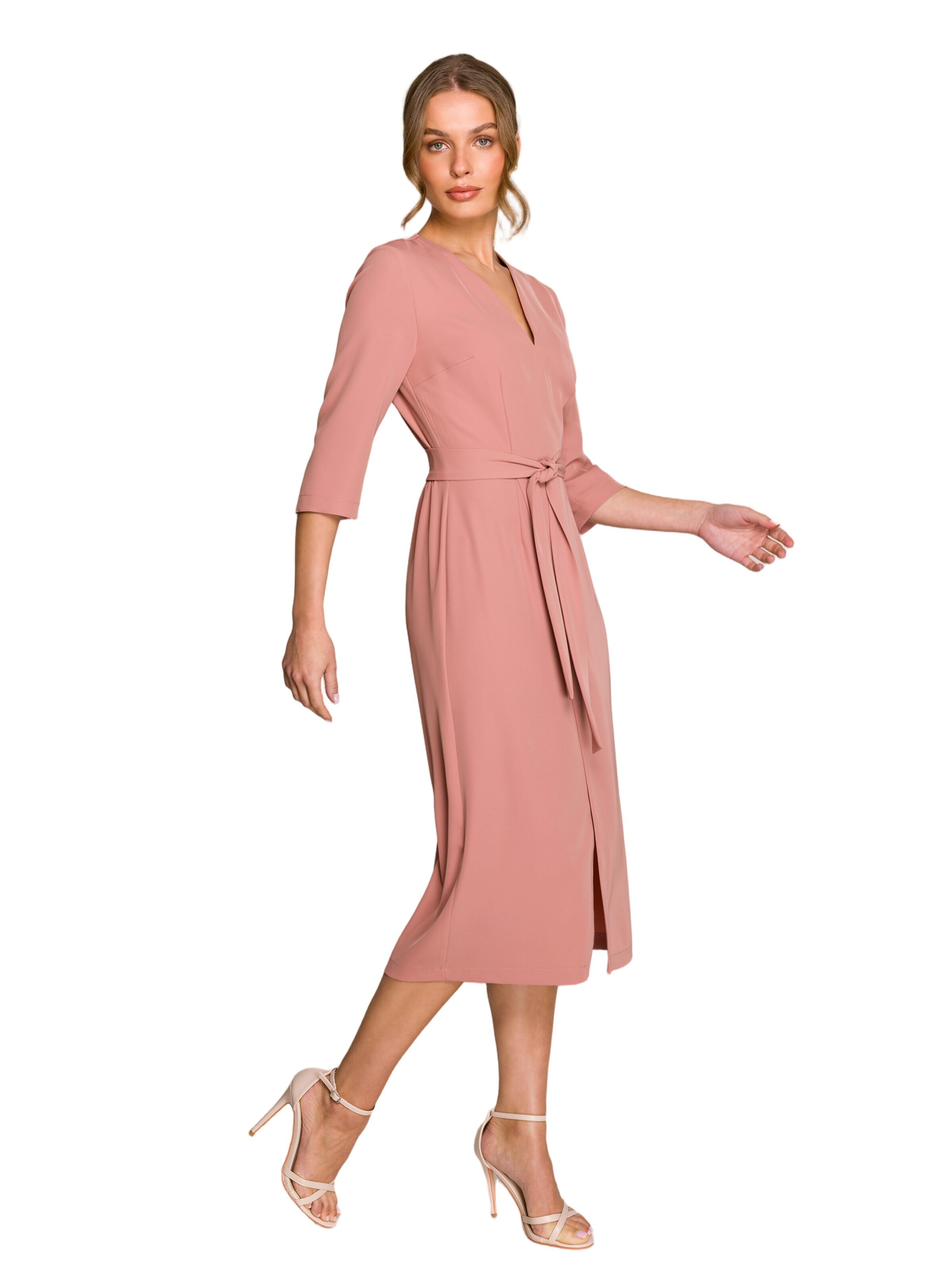 Rochie 'Sukienka z kopertowym motywem' de la Stylove pe roz