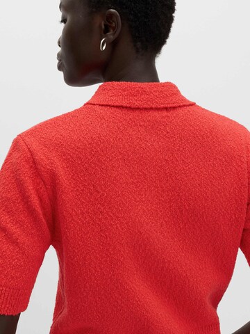 Marks & Spencer Knit Cardigan in Red