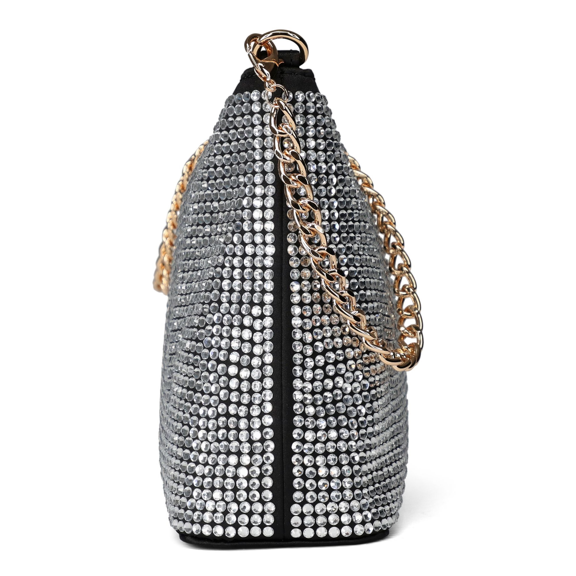 Love Moschino Schultertasche in Silber