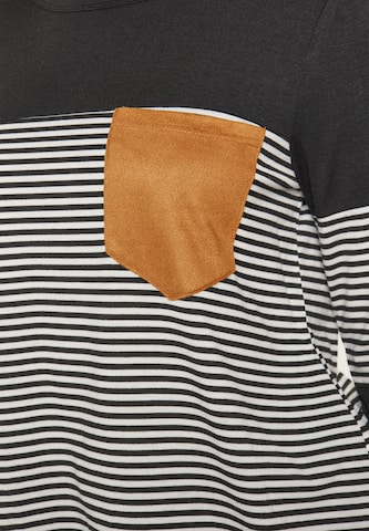 SANIKA Shirt in Schwarz