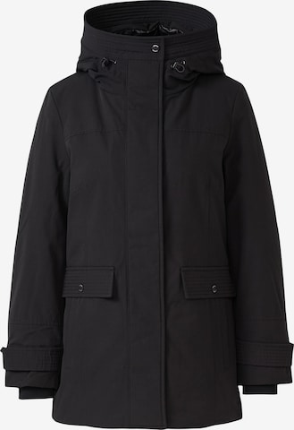 Parka mi-saison s.Oliver en noir : devant