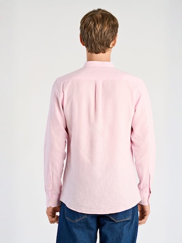 Lindbergh Regular fit Overhemd in Roze