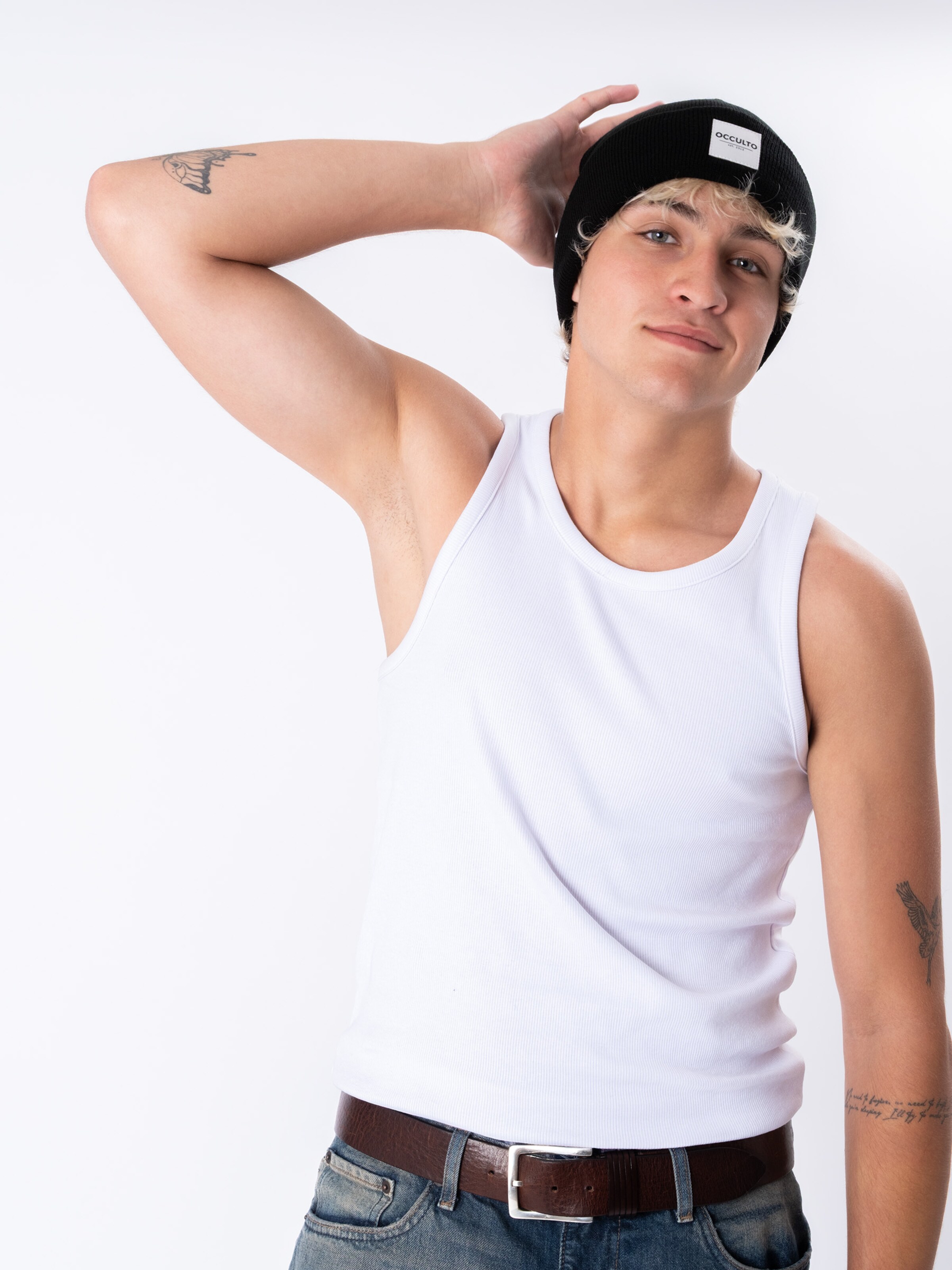 Occulto Beanie 'Eli' in Black