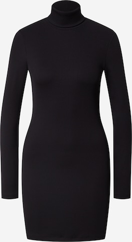 EDITED Knitted dress 'Dada' in Black: front