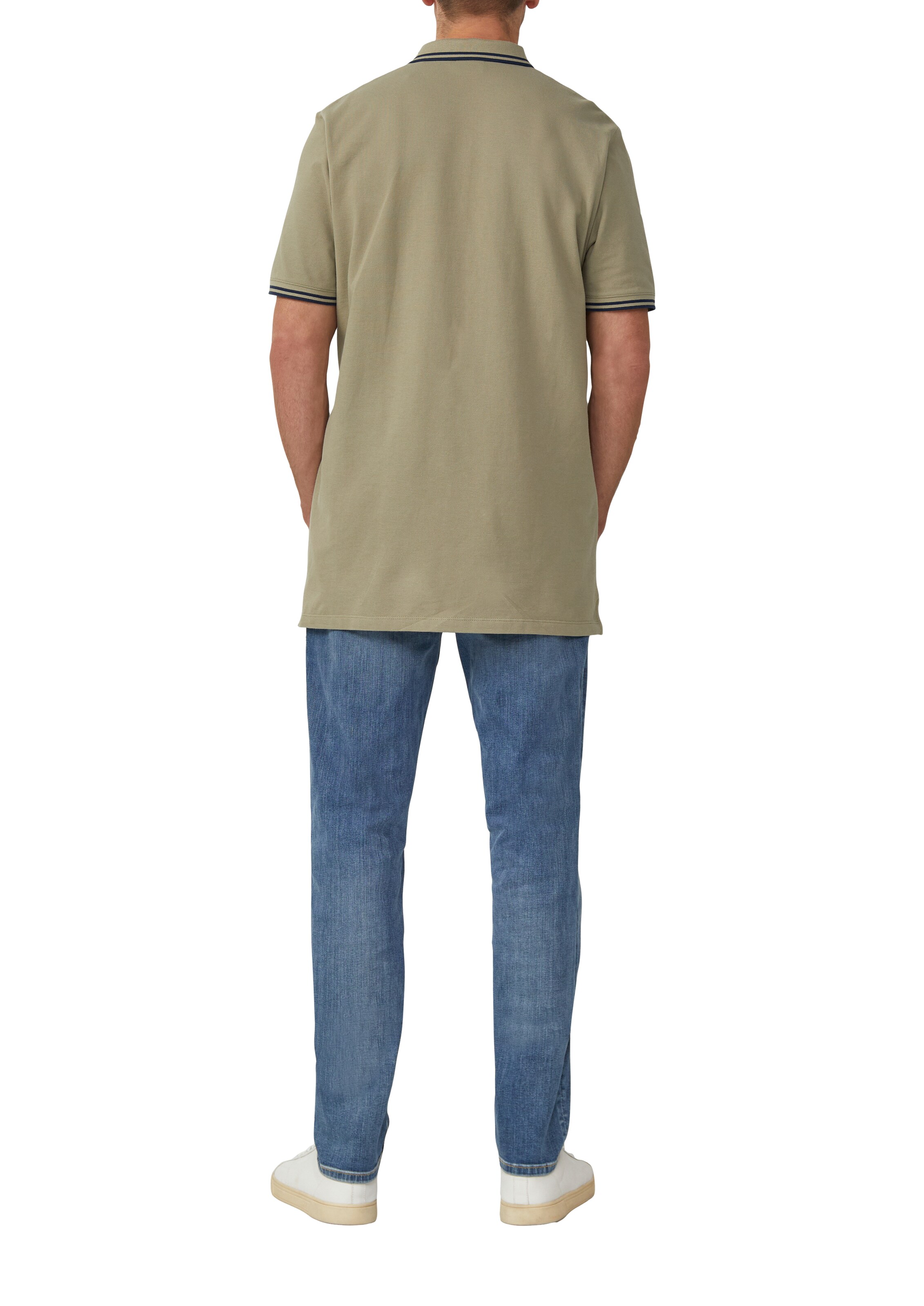 s.Oliver Men Tall Sizes Shirt in Green