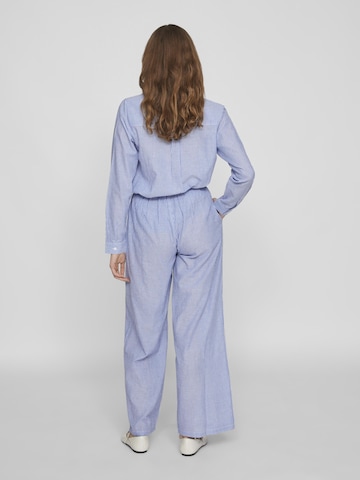 VILA - Loosefit Pantalón en azul