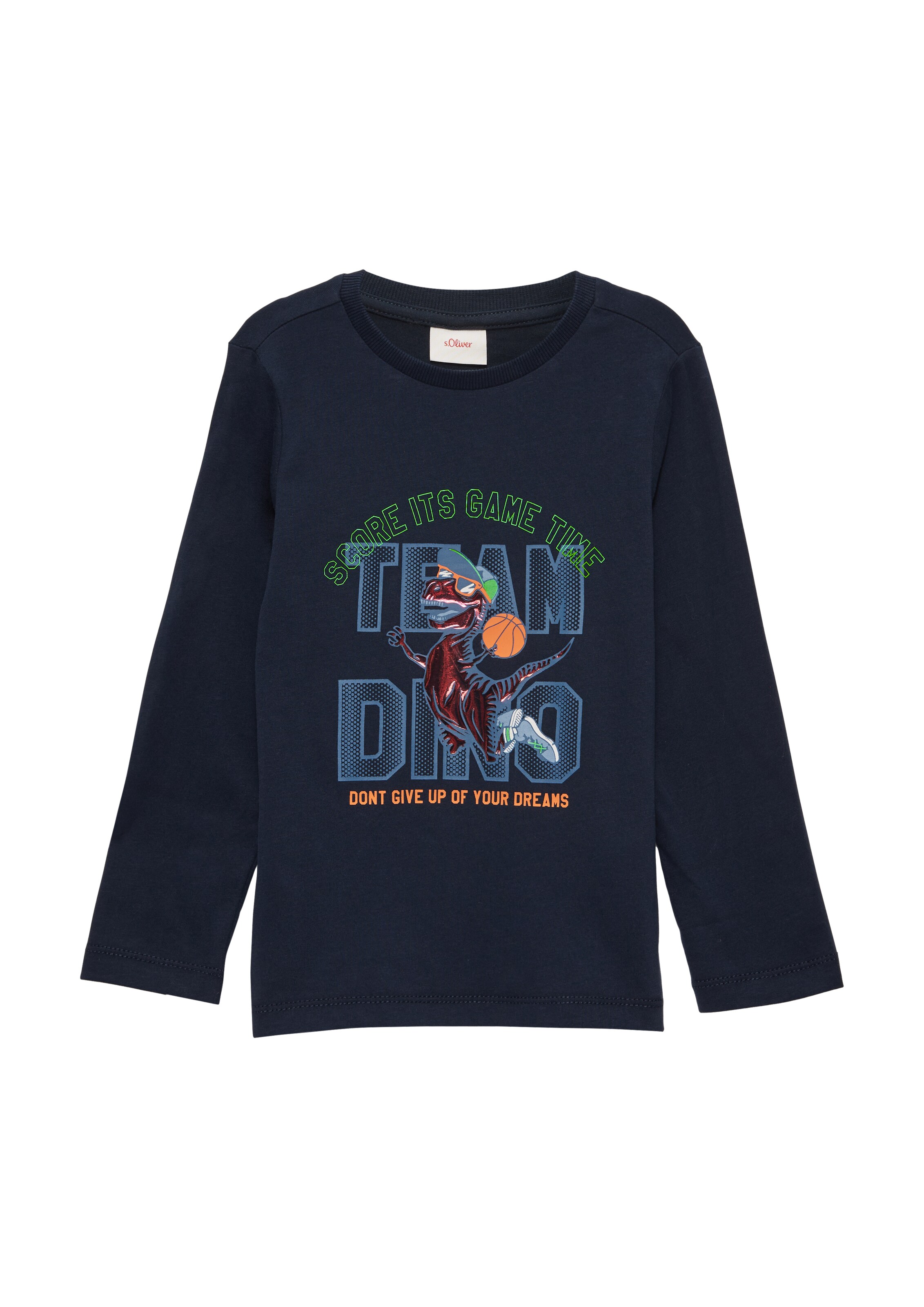 T-Shirt s.Oliver en bleu : devant