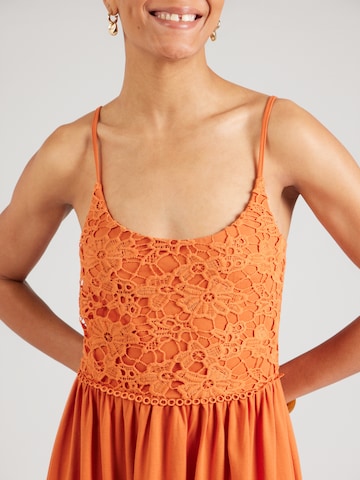 Rochie de vară 'Florentina' de la ABOUT YOU pe portocaliu