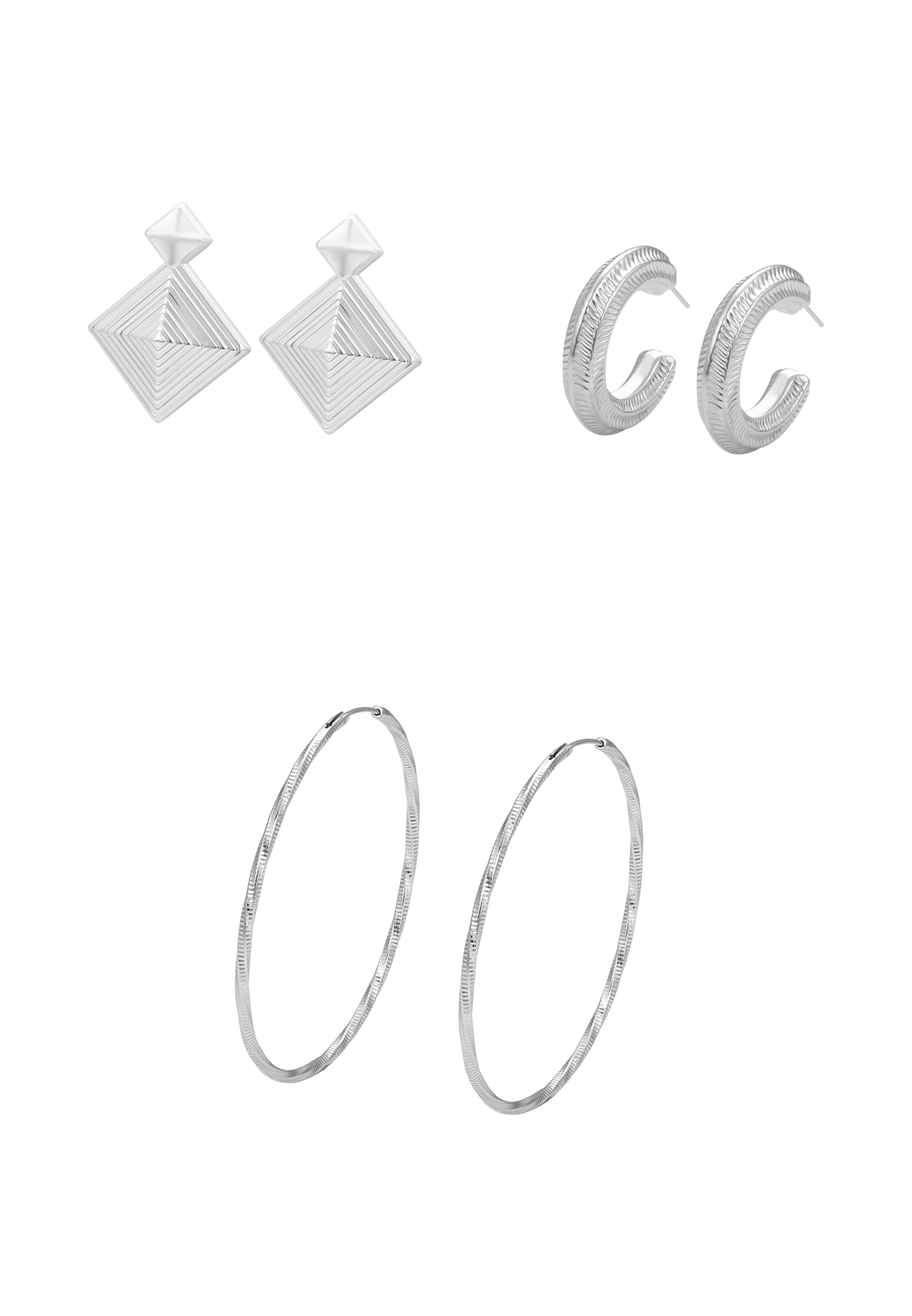 faina Conjuntos de bijuteria em prata, Vista do artigo