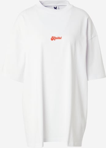 Karo Kauer Shirt 'Artsy' in White: front