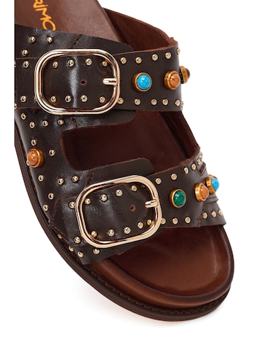 Mule Derimod en marron