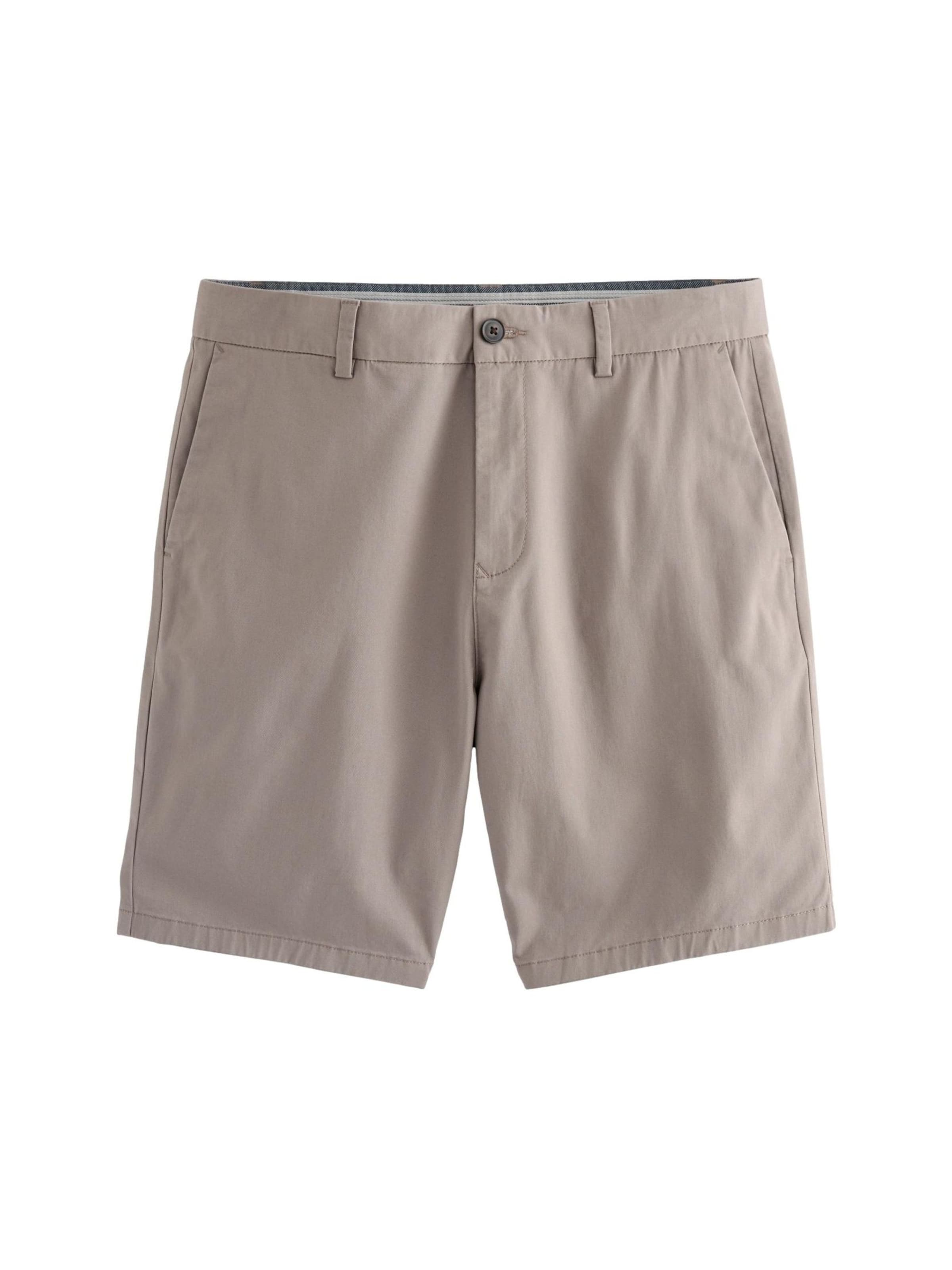 Next Štandardný strih Chino nohavice - Sivá: predná strana