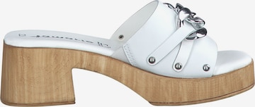 TAMARIS Mules in White