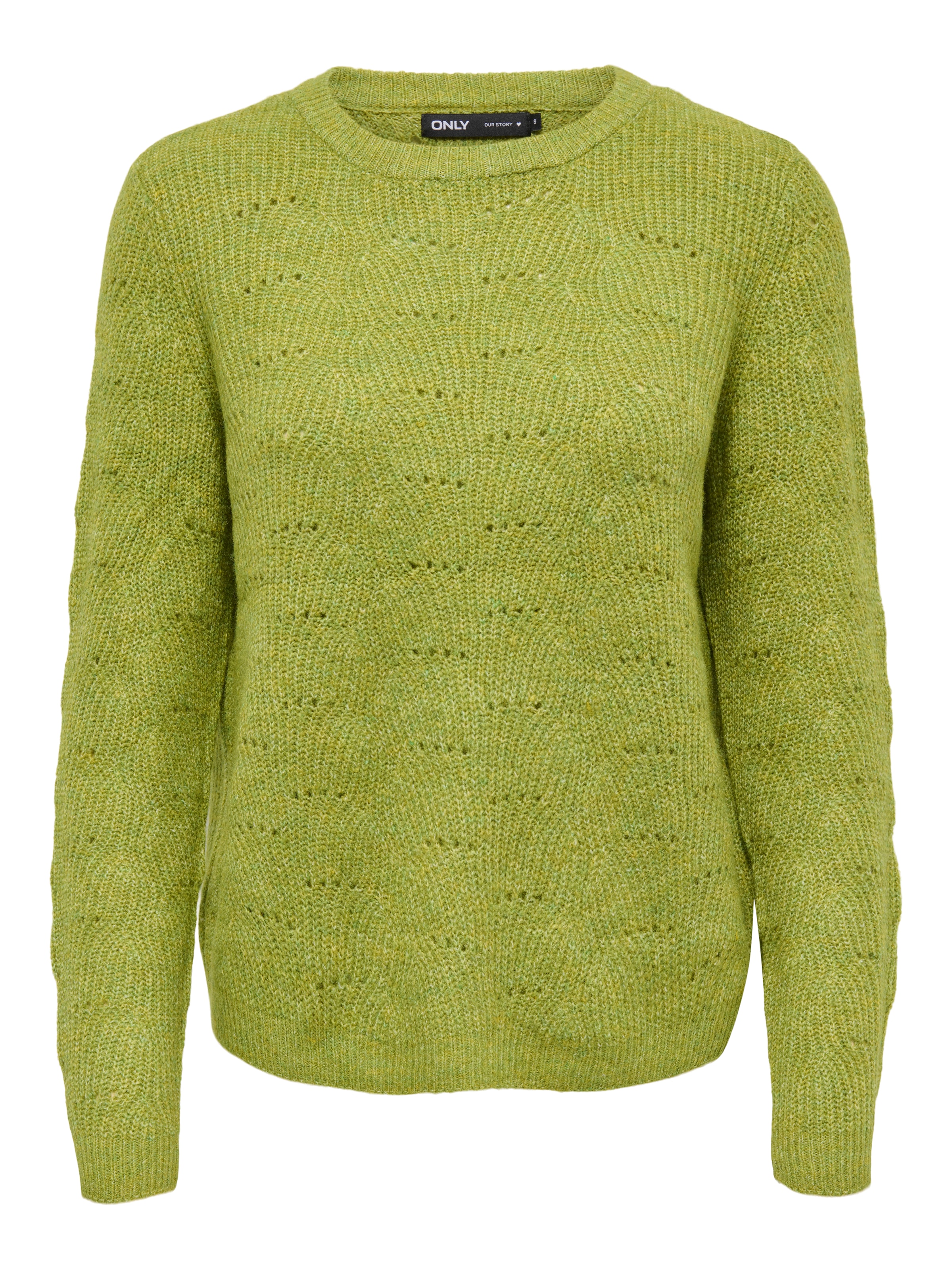 ONLY Pullover in Grün: Vorderseite