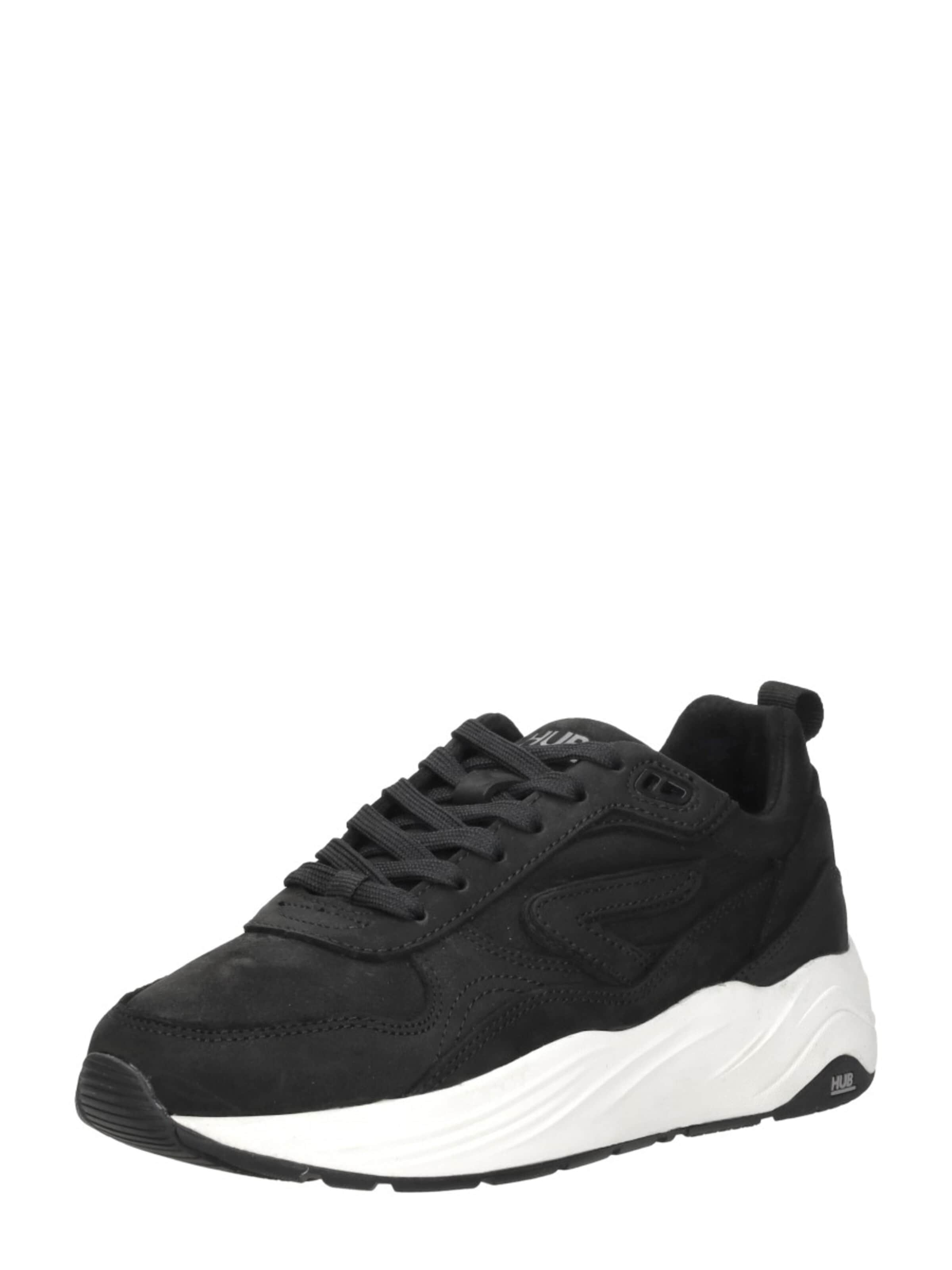 HUB Sneakers laag 'Glide' in Zwart