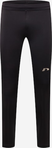 NewlineSkinny Sportske hlače - crna boja: prednji dio