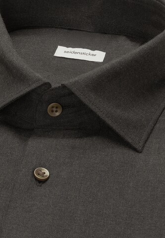 Coupe regular Chemise SEIDENSTICKER en gris