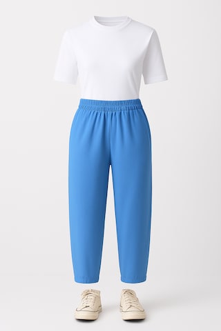 Touche Prive Broek in Blauw
