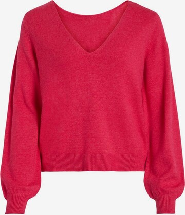 VILA Sweater 'RIL' in Pink: front