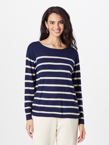 BLUE SEVEN Sweater in Blue: front