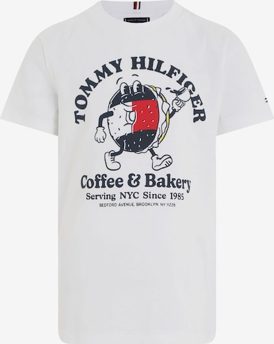 TOMMY HILFIGER Tričko - noční modrá / červená / bílá, Produkt