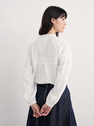 Chemisier 'Gwel' Seasalt Cornwall en blanc