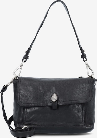 Campomaggi Shoulder Bag in Black: front