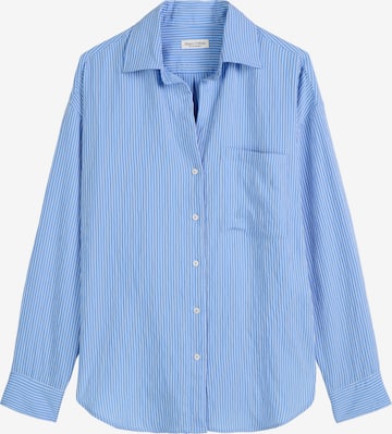 Chemisier Marc O'Polo en bleu : devant