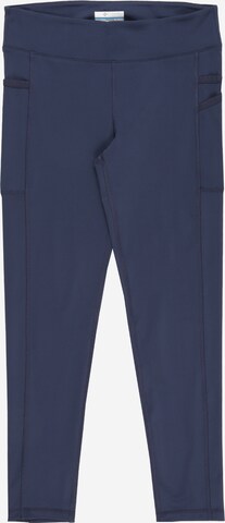 COLUMBIA Workout Pants in Blue: front