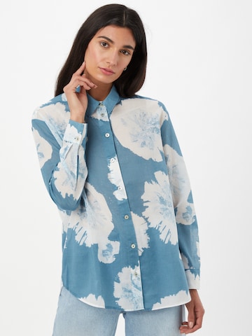 LIEBLINGSSTÜCK Blouse 'Finola' in Blauw: voorkant