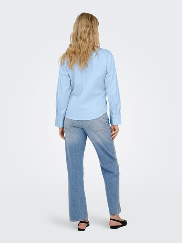 JDY Blouse 'JDYWILLOW' in Blauw