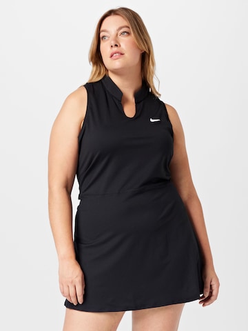 NIKE - Vestido desportivo 'VICTORY' em preto: frente