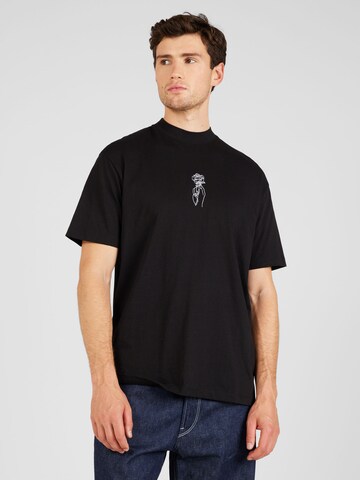 TOPMAN Shirt in Schwarz: Vorderseite