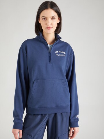 new balance Sweatshirt 'Greatest Hit' in Blau: predná strana