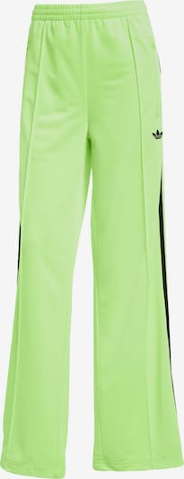 ADIDAS ORIGINALS Pantalon 'Adicolor Classic Firebird' en vert fluo / noir, Vue avec produit
