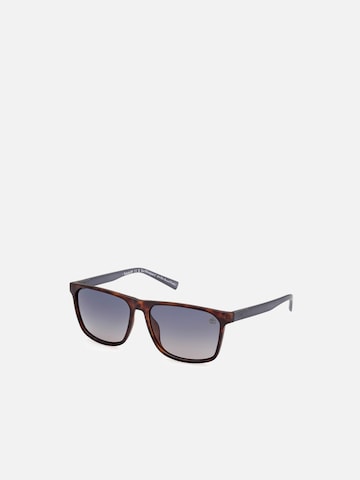 Lunettes de soleil 'Timberland TB9312 Matte dark red 59/15/145 MAN Sunglasses' TIMBERLAND en marron