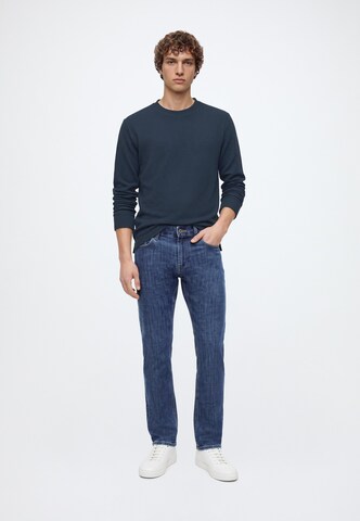INDICODE JEANS Bluzka sportowa 'Arkven' w kolorze niebieski