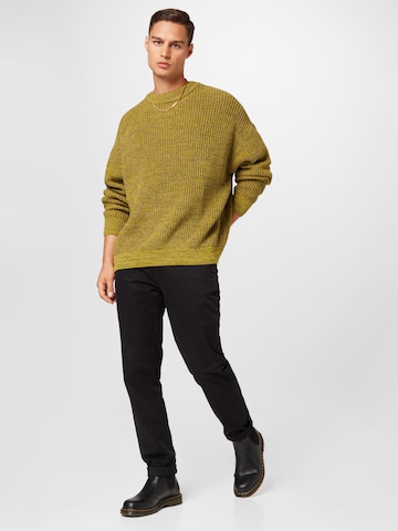 WEEKDAY Pullover 'John' in Grün