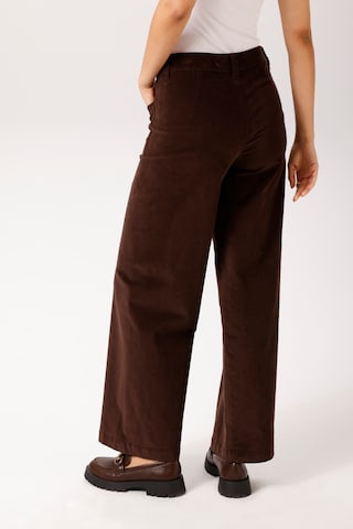 PETROL Wide leg Pants in Brown