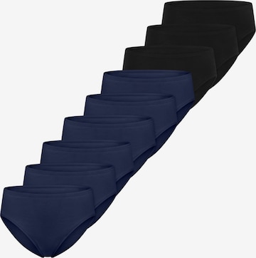 SCHIESSER Slip 'Essentials Cotton' in Blau: Vorderseite