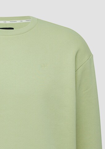 QS Sweatshirt in Groen