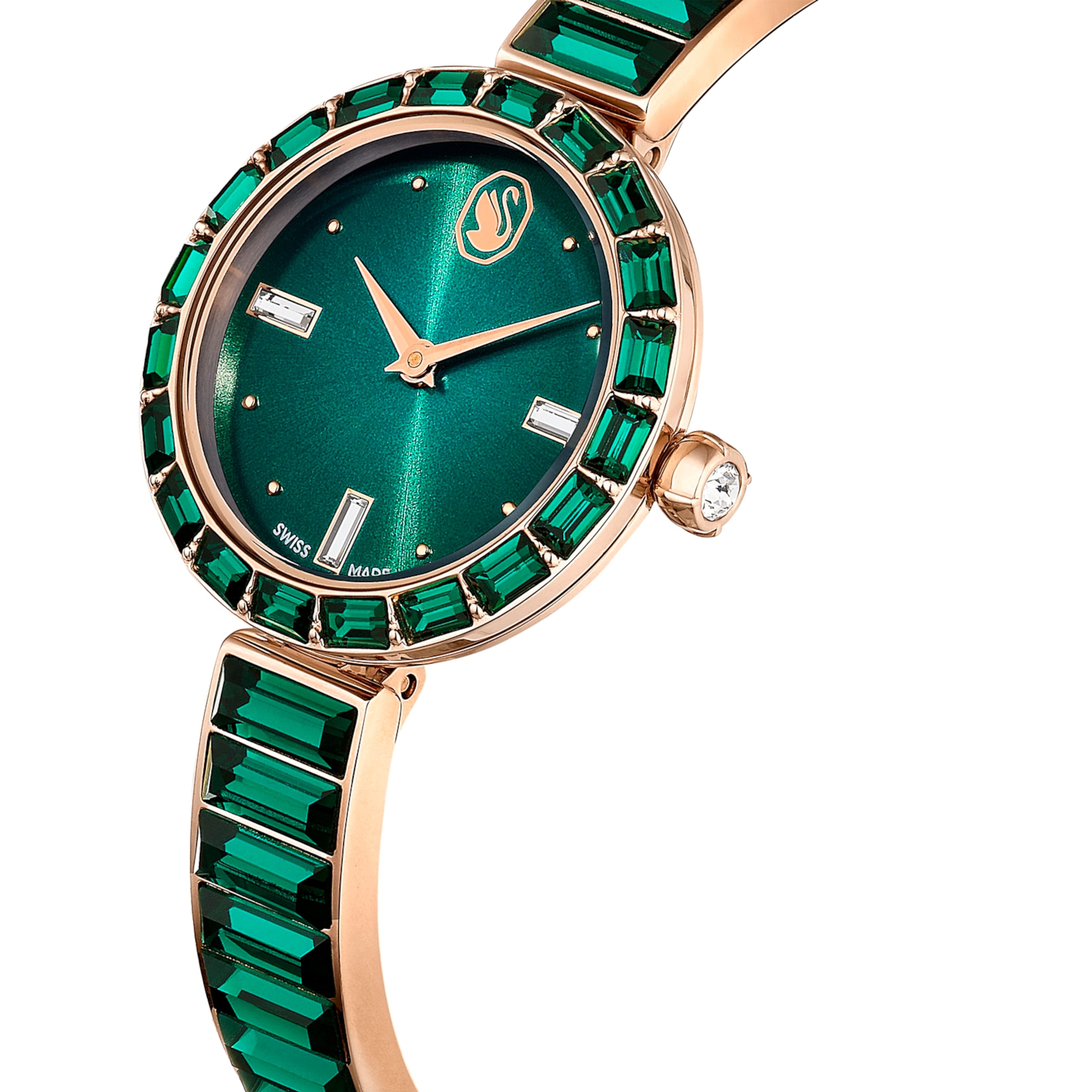 Swarovski Uhr in Grün