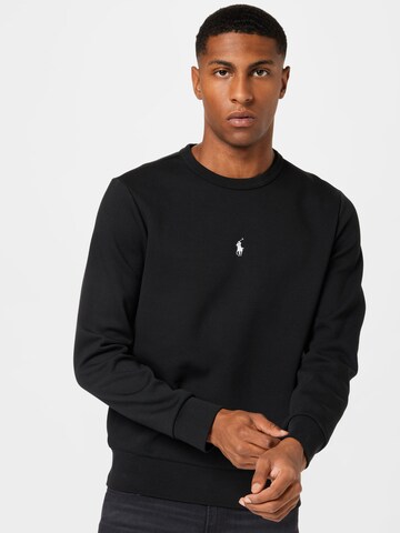 Sweat-shirt Polo Ralph Lauren en noir : devant