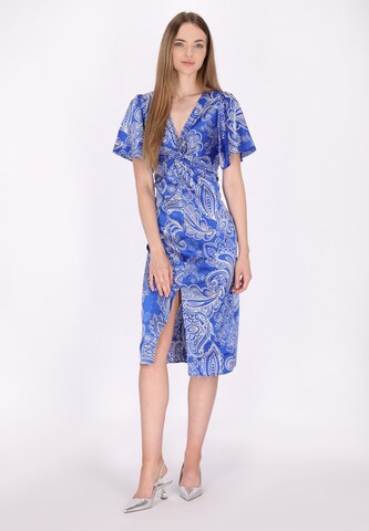 DreiMaster Klassik Jurk in Blauw