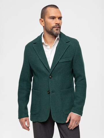 Coupe regular Veste de costume Antioch en vert