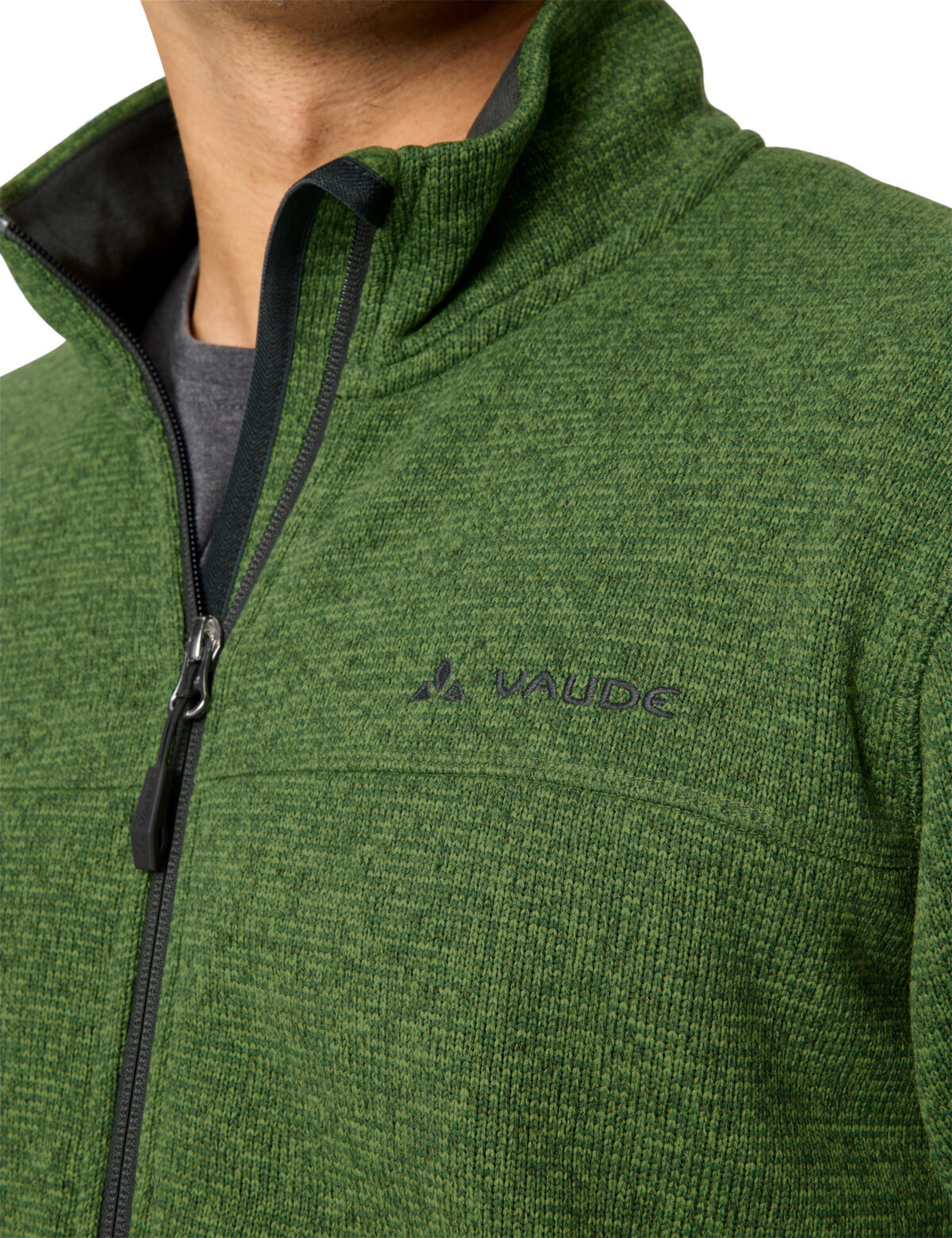 VAUDE Gebreid sportvest 'Rienza III' in Groen