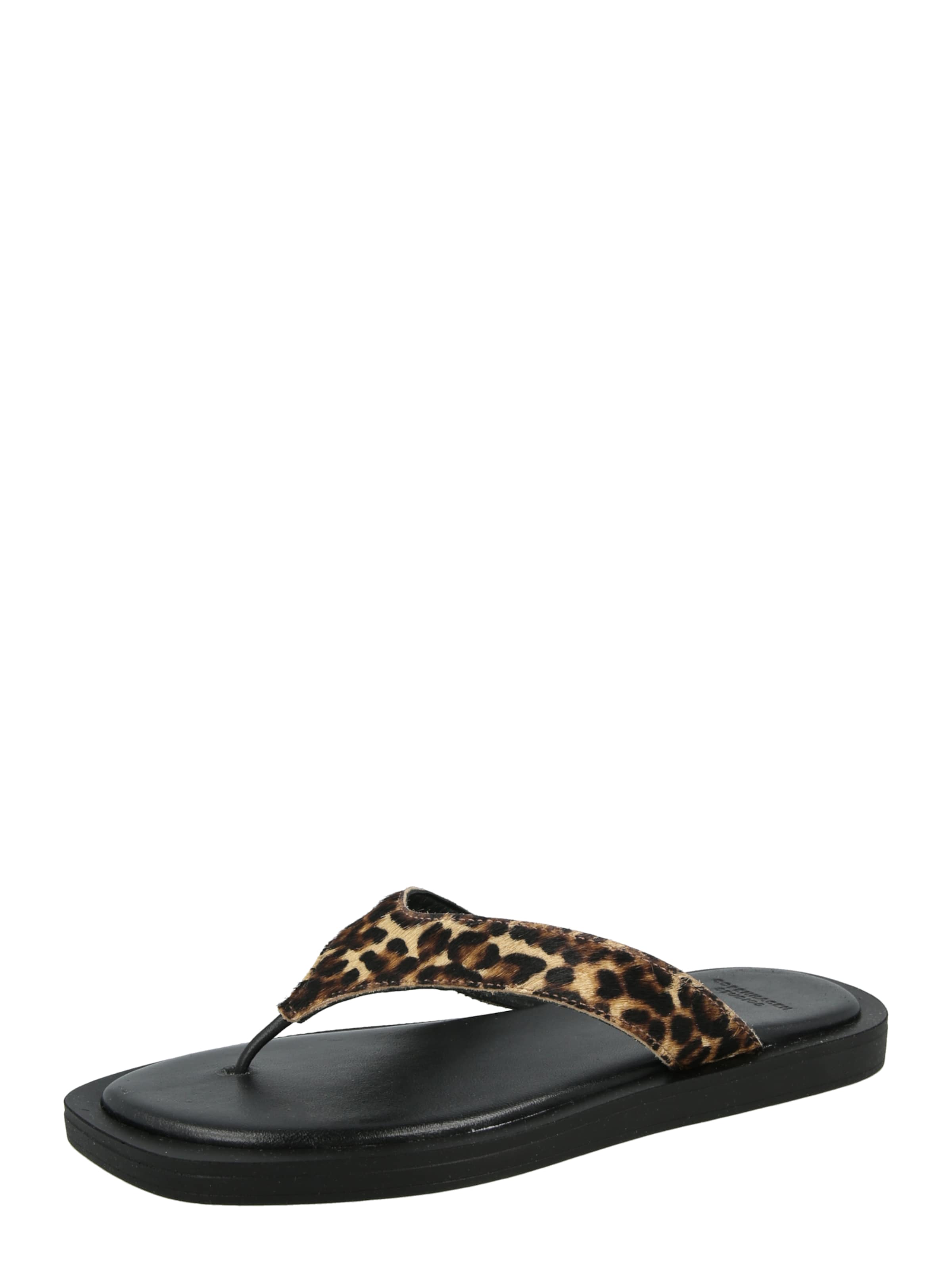 Séparateur d'orteils '791' Copenhagen Studios en marron : devant